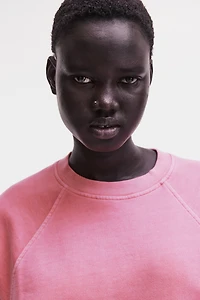 Short-Sleeved Sweatshirt