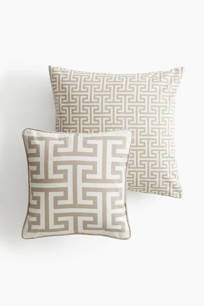 2-pack Cotton Cushion Covers