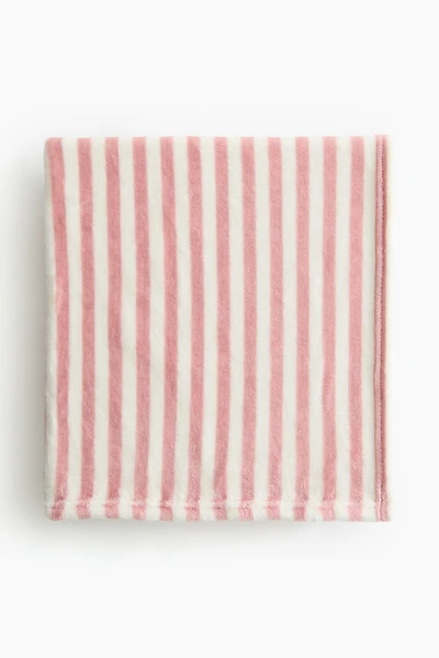 Striped Fleece Blanket