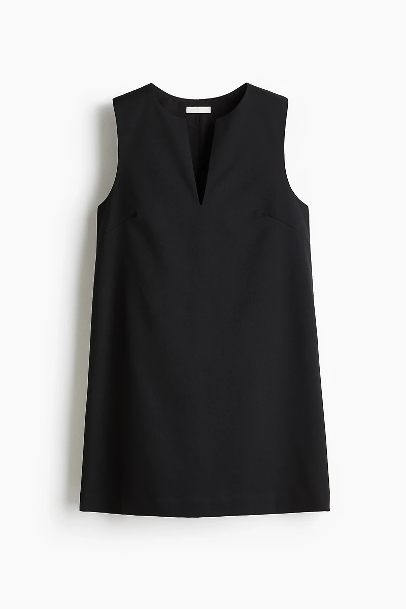 Twill Shift Dress