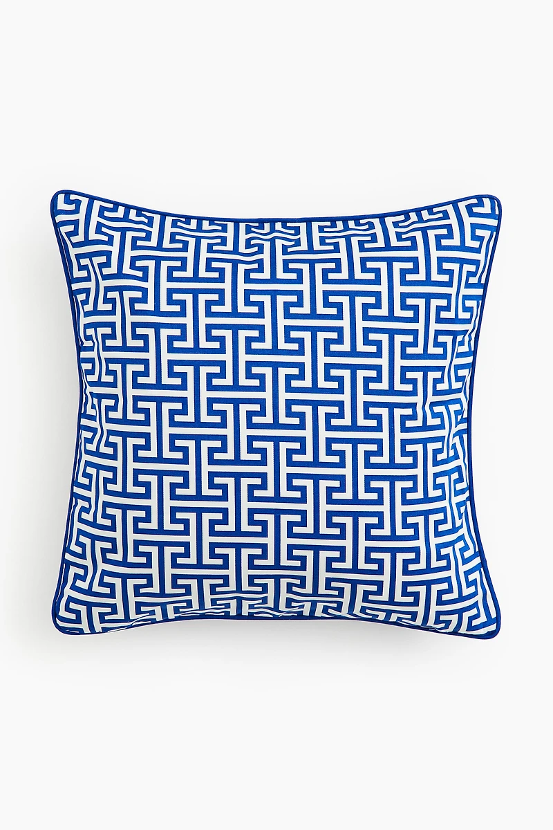Housse de coussin à motif