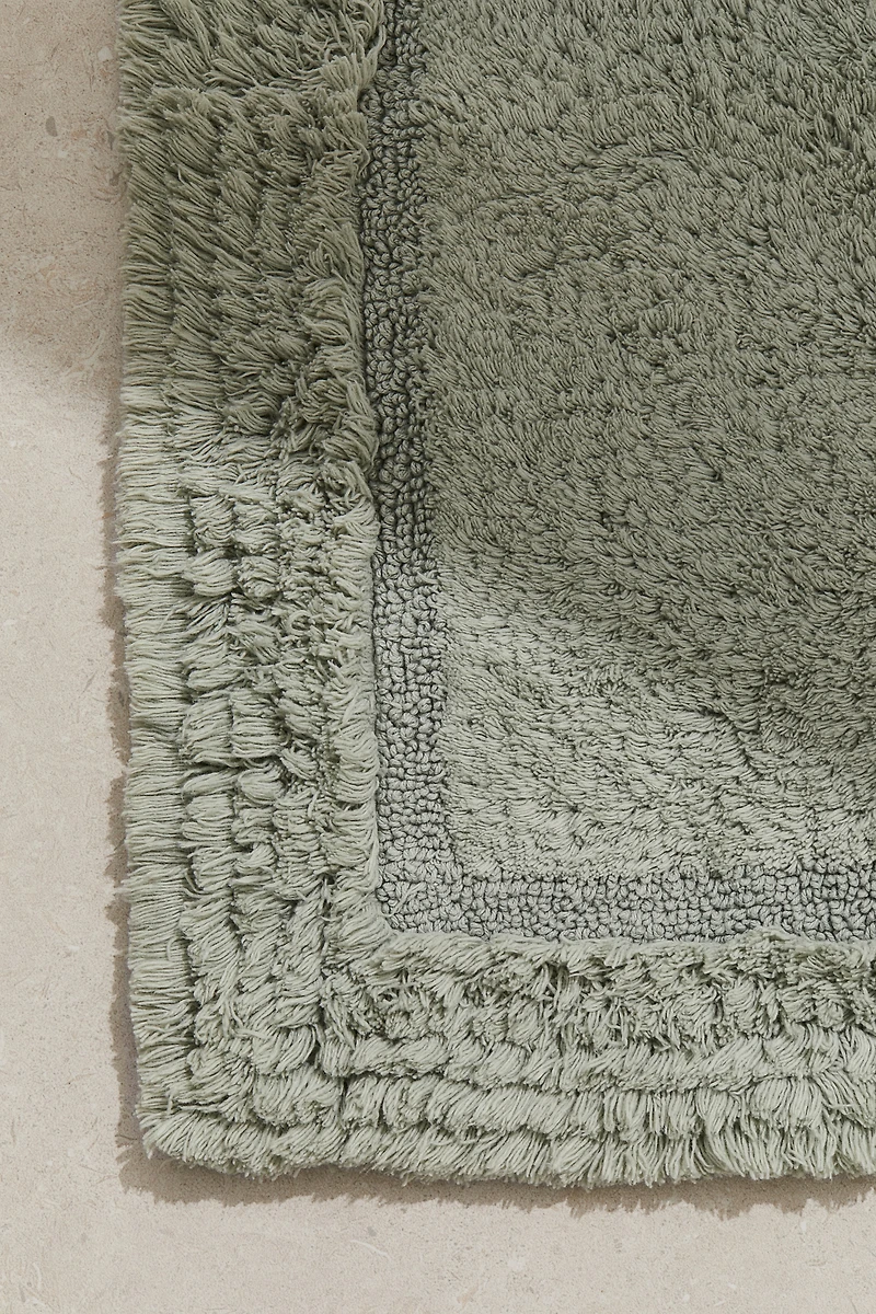 Tufted Cotton Bath Mat