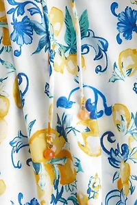 Robe avec ceinture à nouer