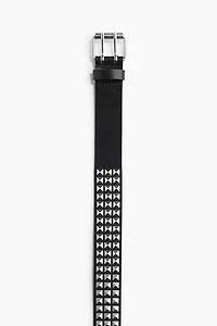 Studded Leather Belt