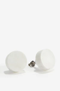 Lot de 2 boutons meuble en marbre