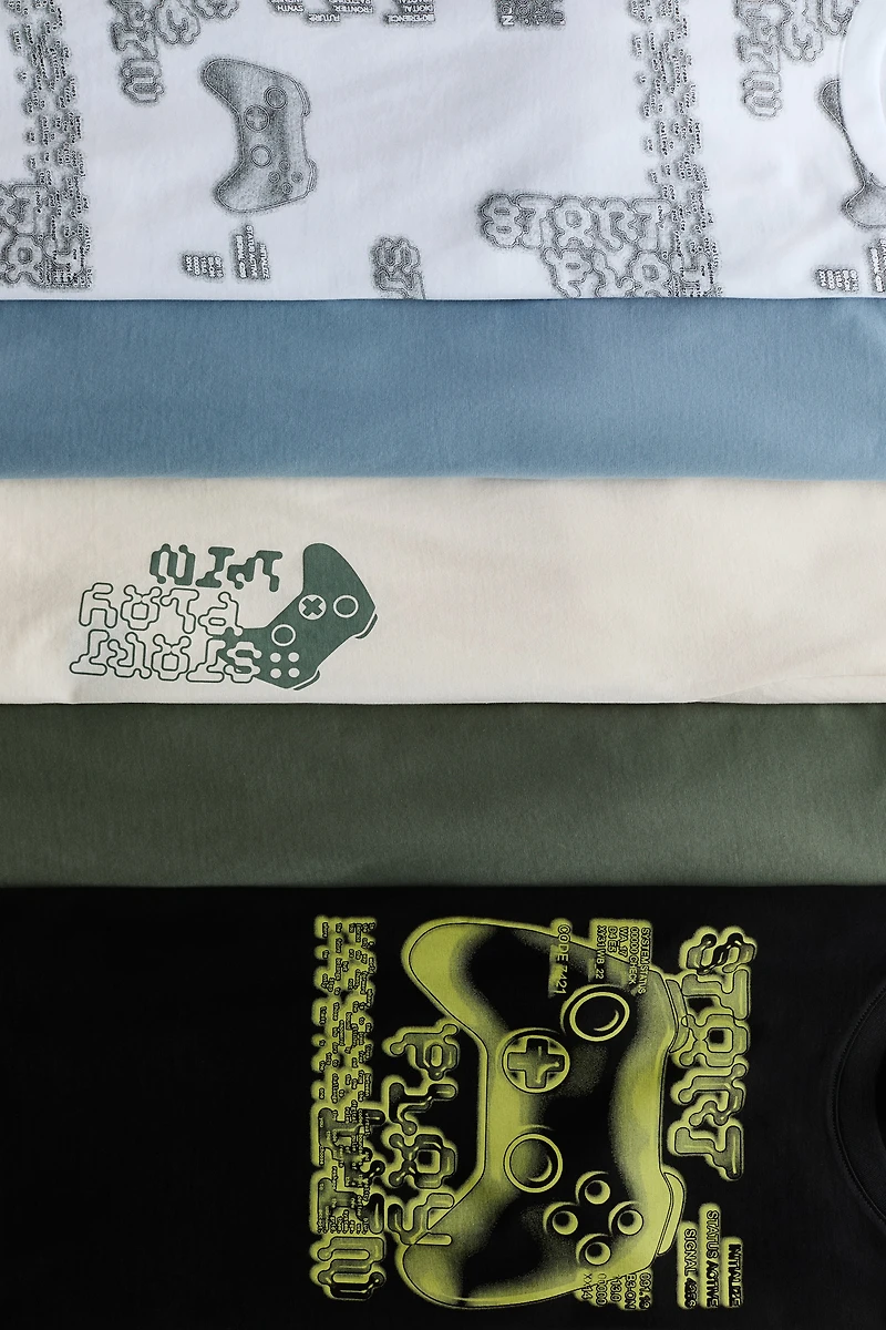 5-pack Cotton T-Shirts