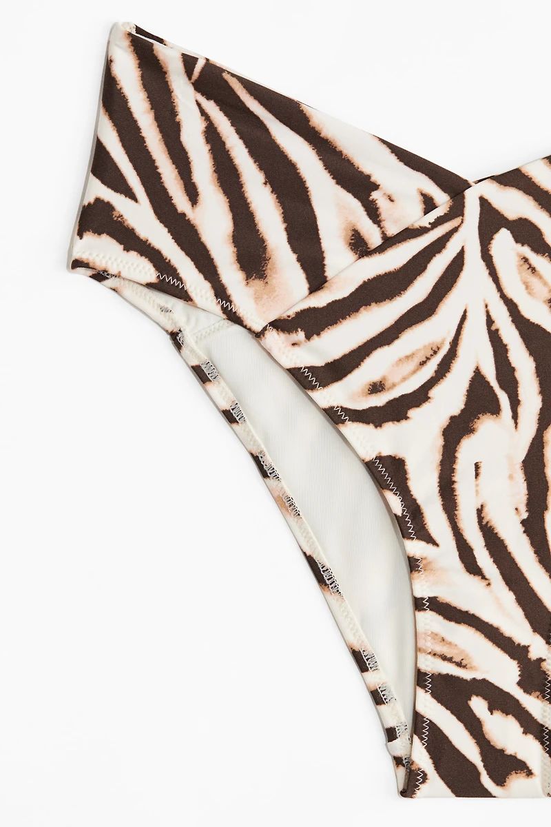 High Rise Cheeky Bikini Bottoms