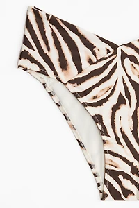 High Rise Cheeky Bikini Bottoms