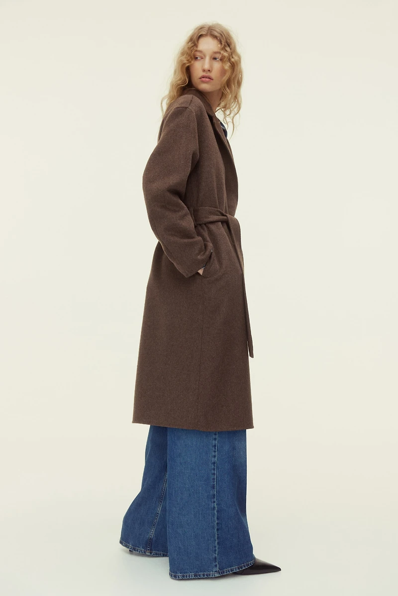 Handmade Wool-Blend Coat