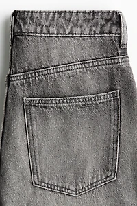 Barrel-Leg High-Waist Jeans