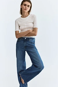 Wide High Waist Jeans