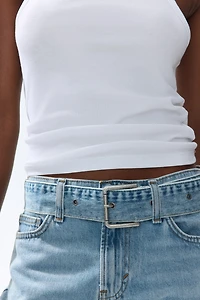 Barrel-Leg High-Waist Jeans