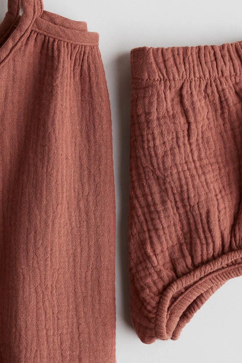 2-Piece Cotton Muslin Set
