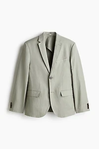 Slim-Fit Linen Jacket