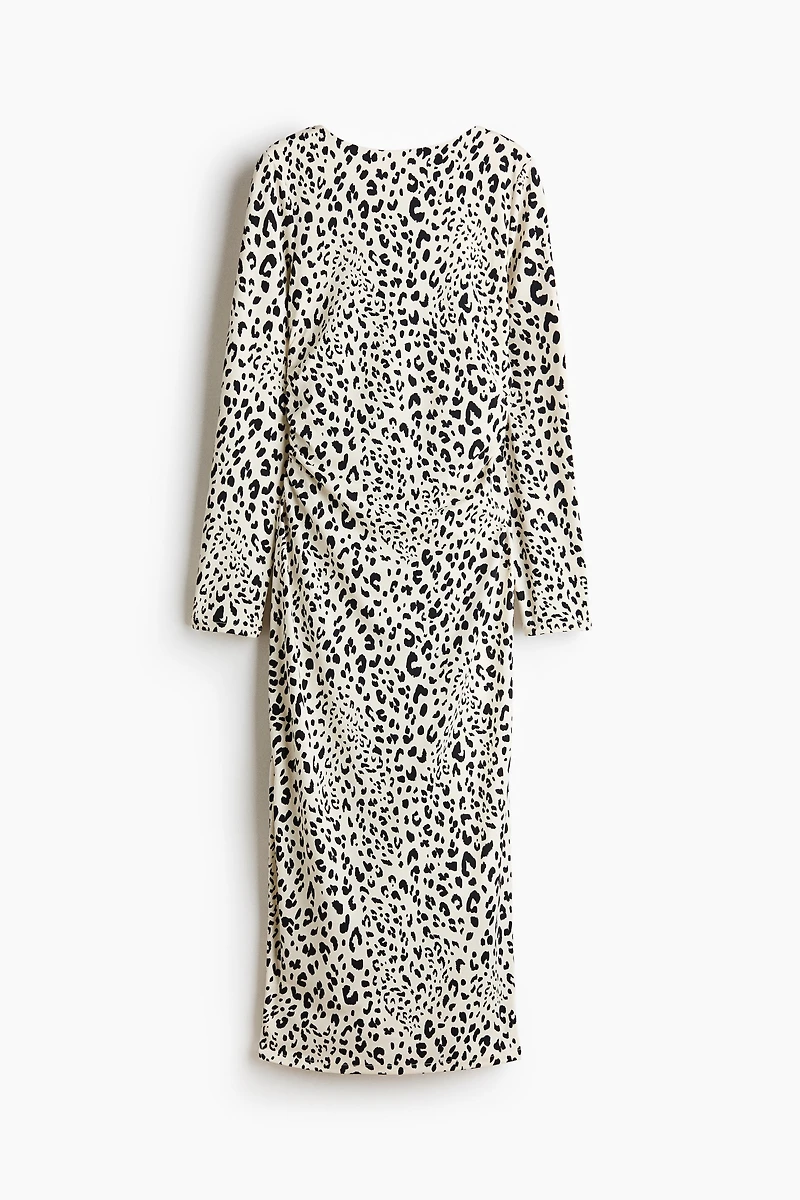 Open-Back Jersey Dress