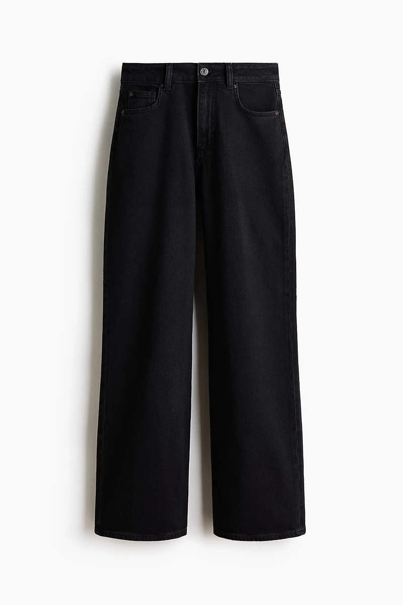 Wide High Waist Jeans