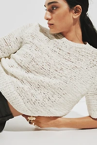 Short-Sleeved Sweater