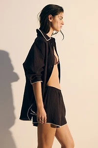 Loose-Fit Beach Shorts