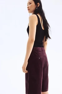 Corduroy Bermuda Shorts