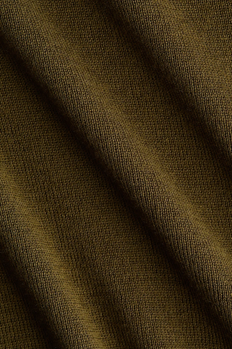 T-shirt en tricot côtelé