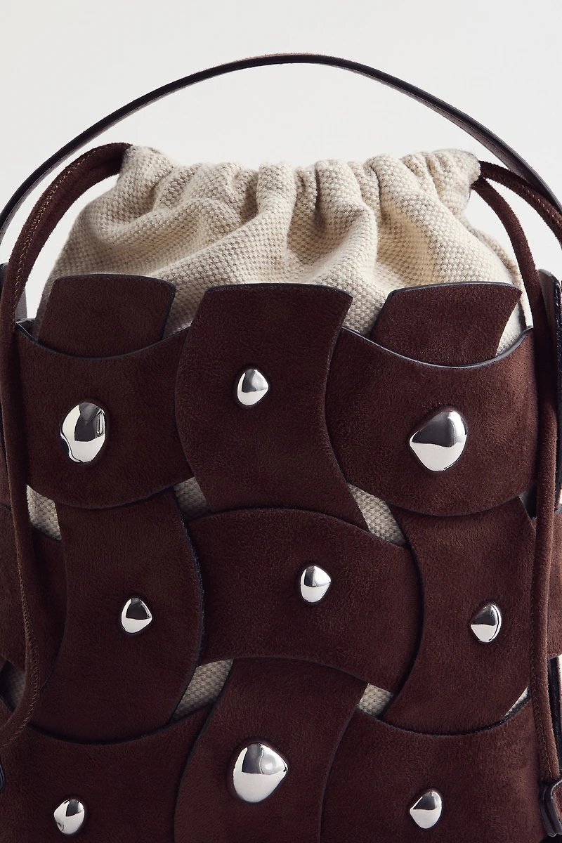 Crossbody Bucket Bag