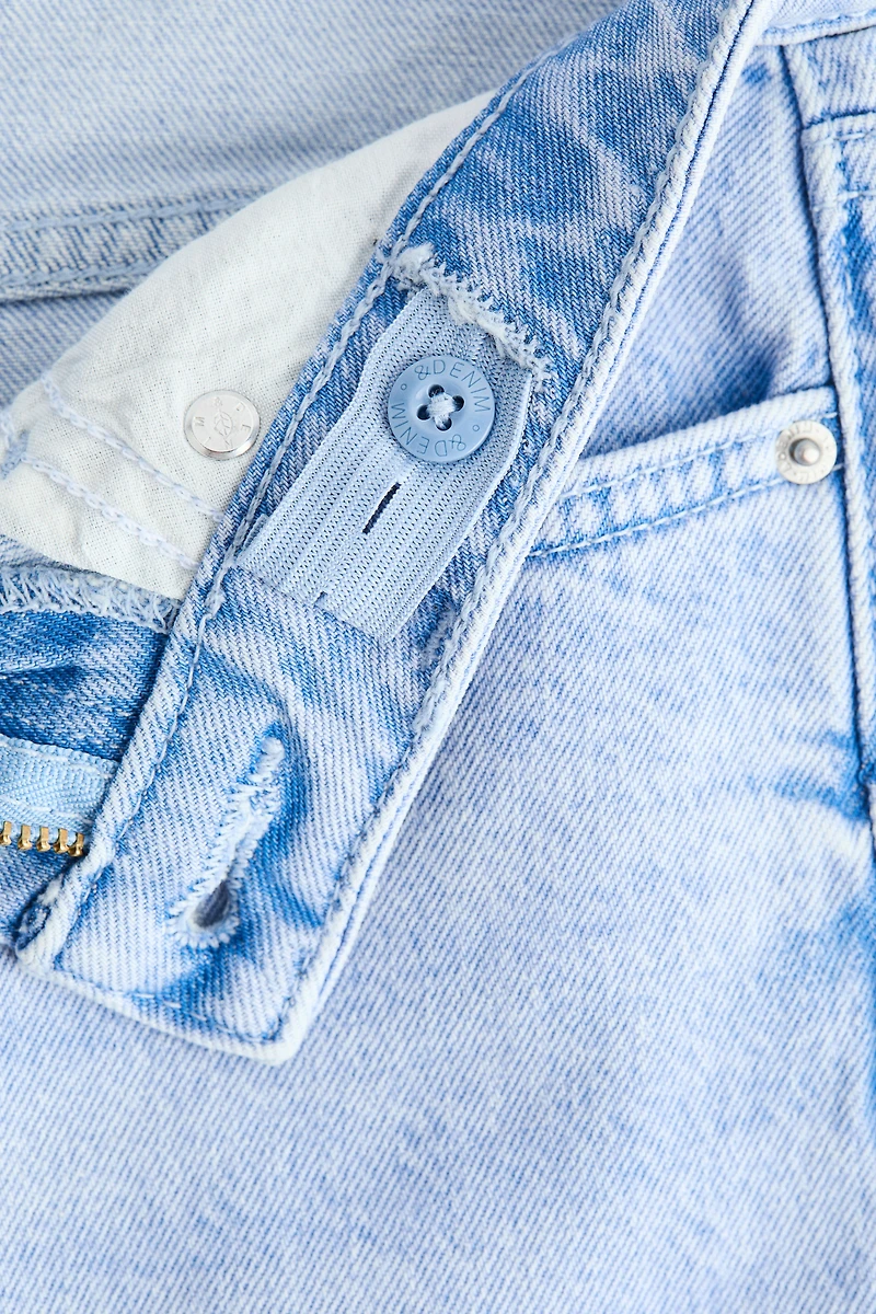 Jean à jambes larges