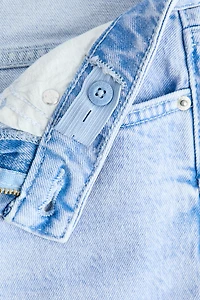 Jean à jambes larges