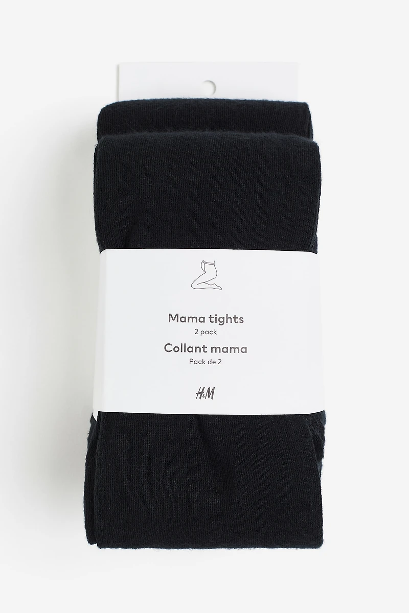 MAMA 2-pack Fine-knit Tights