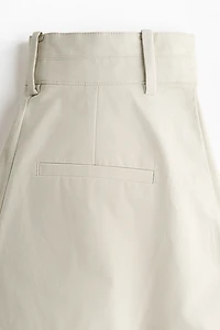 Twill Dress Shorts