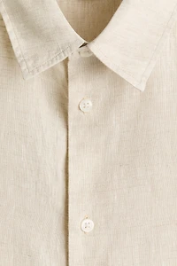 Relaxed-Fit Linen Shirt