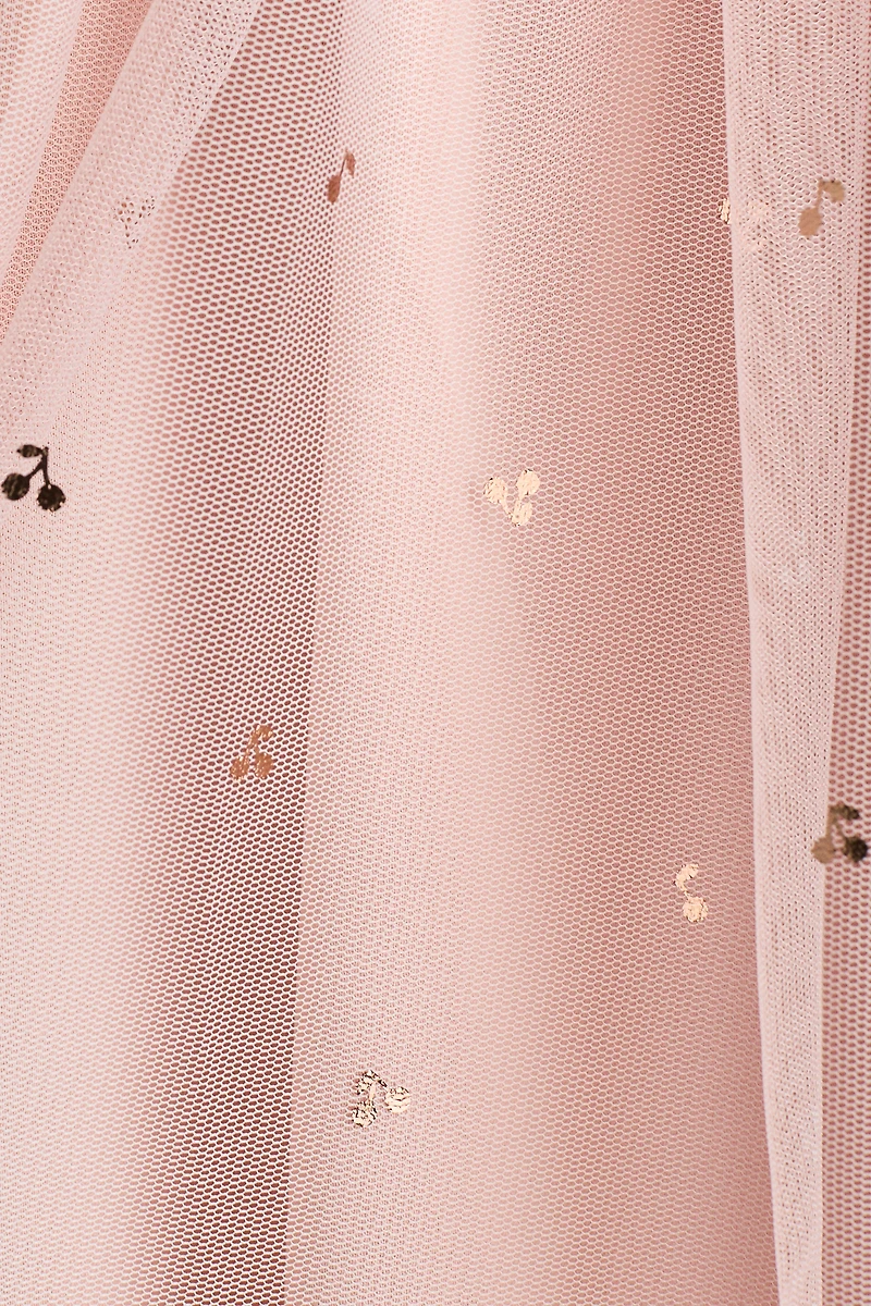 Dress with Tulle Skirt