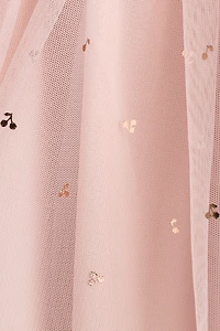 Dress with Tulle Skirt
