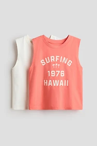 2-Pack Printed Tank Tops