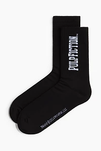 Motif-detail Socks