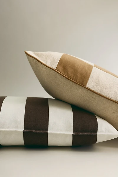 Linen-Blend Cushion Cover