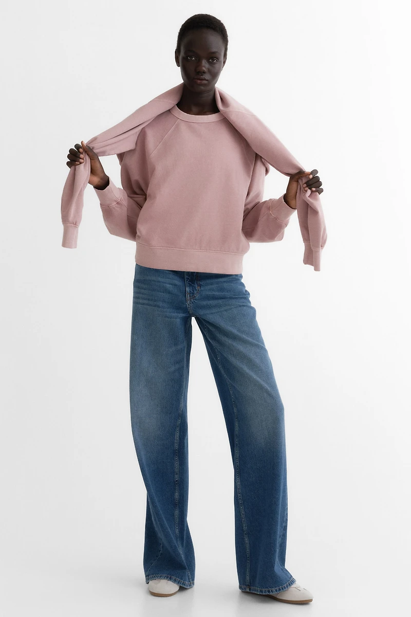 Oversized Cotton Sweatshirt