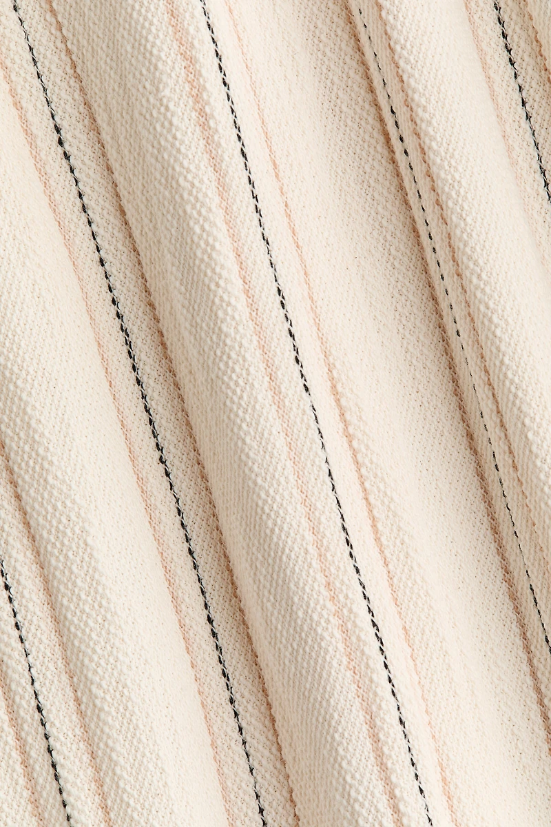 MAMA Textured Cotton Pull-On Pants