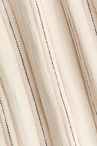 MAMA Textured Cotton Pull-On Pants