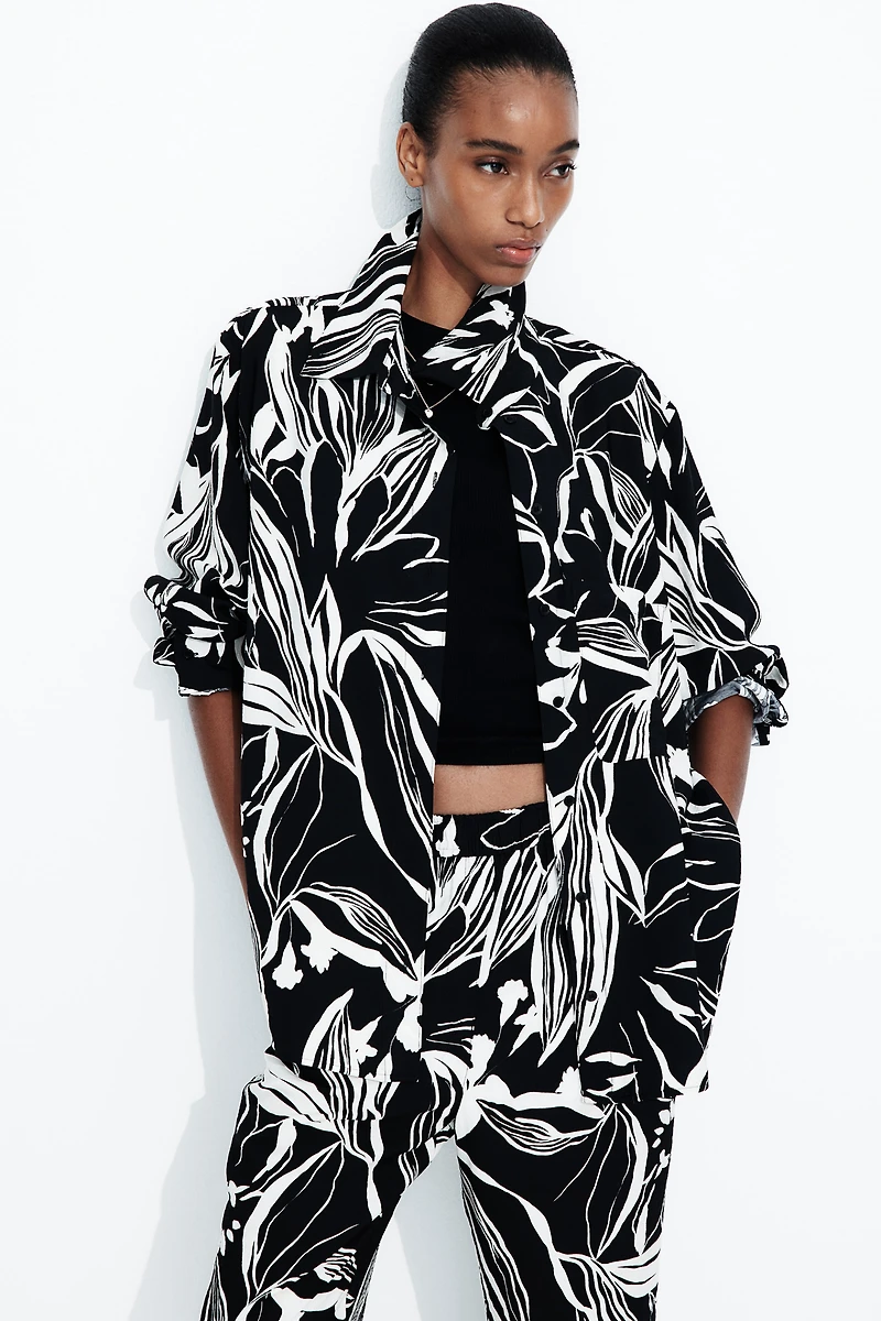 Viscose-Blend Shirt
