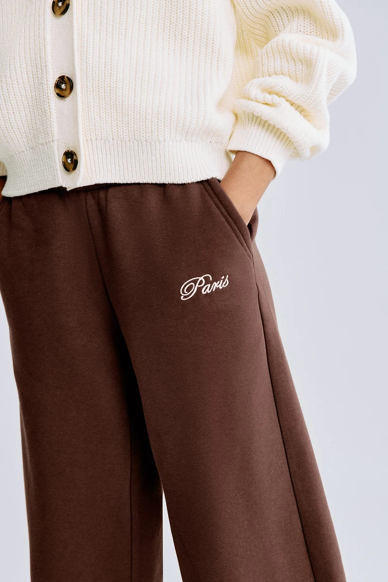 Straight-Leg Sweatpant Joggers