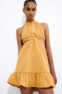 Open-Back Cutout Dress