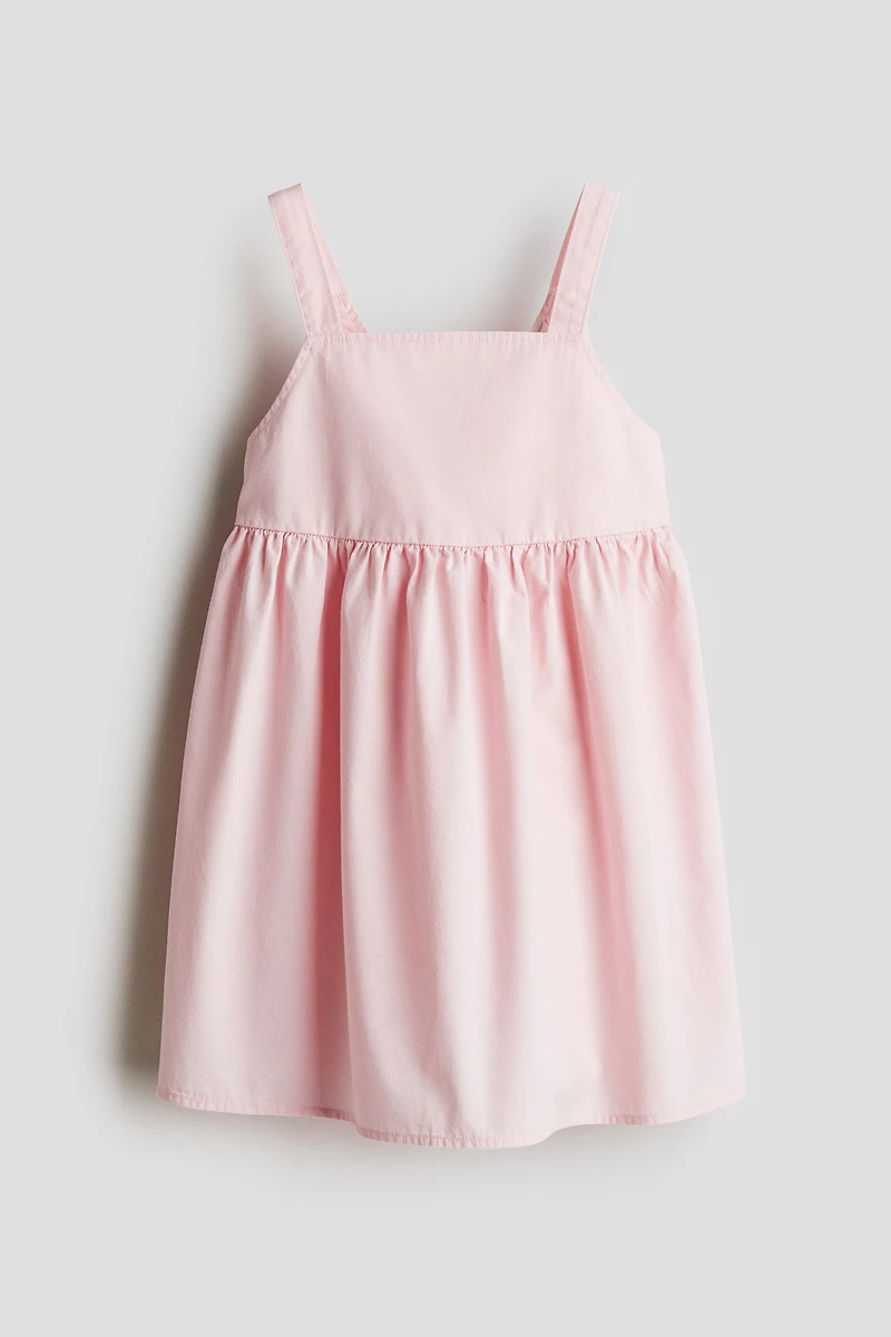 Tie-Detail Cotton Dress