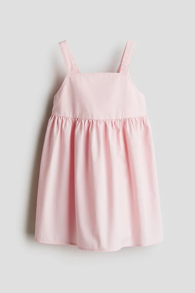 Tie-Detail Cotton Dress