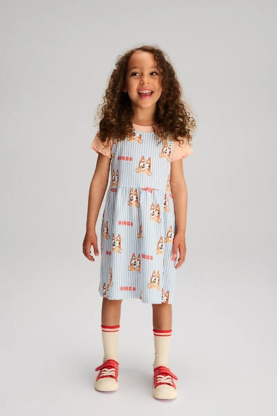 Printed Cotton Dress