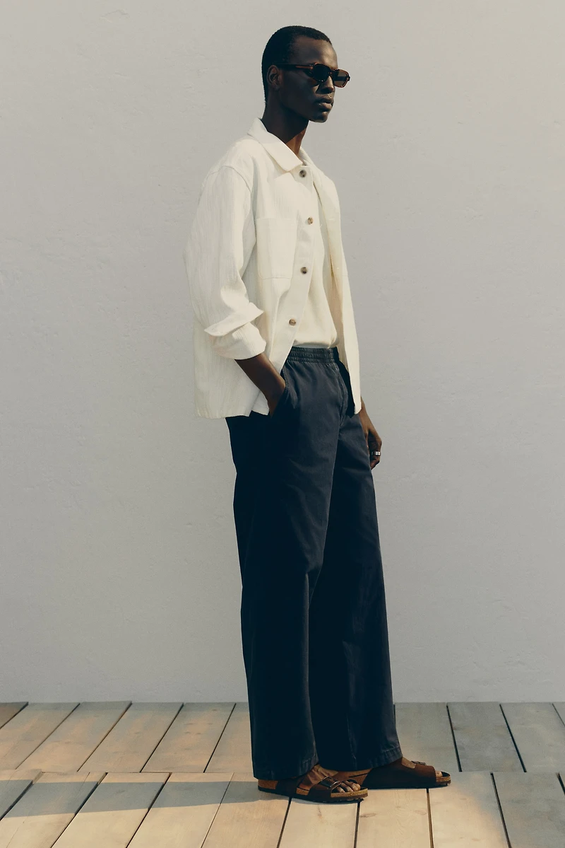 Relaxed-Fit Cotton Pants