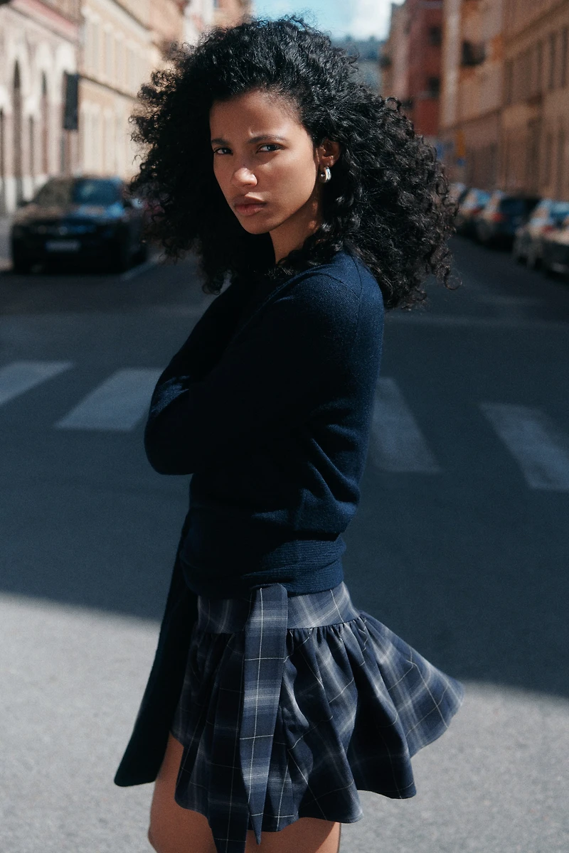 Wrap Mini Skort