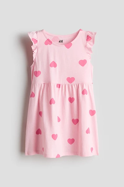 Printed Cotton Dress