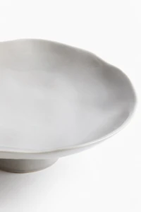Footed Stoneware Bowl