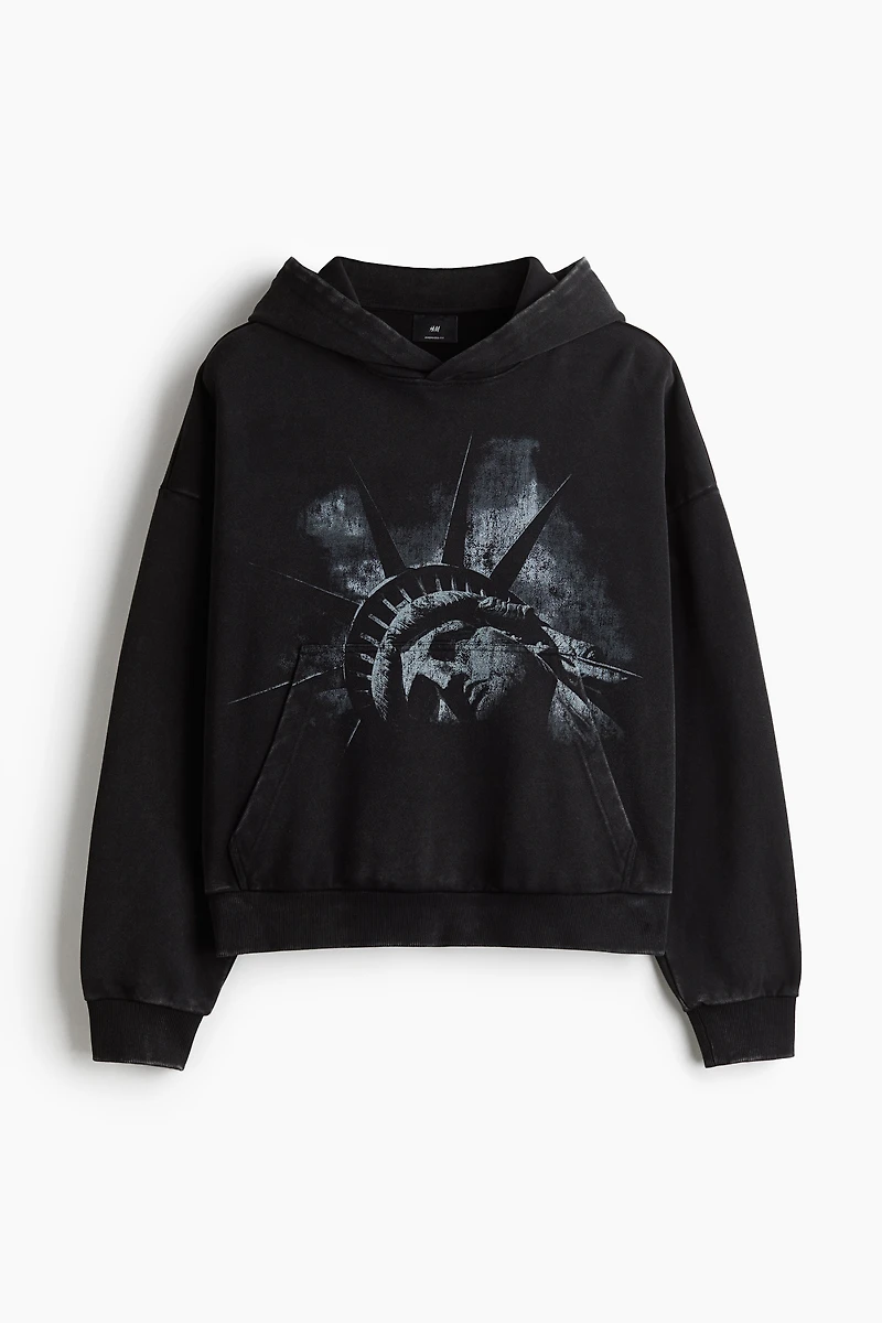 Kangourou ample imprimé