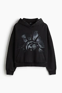 Kangourou ample imprimé